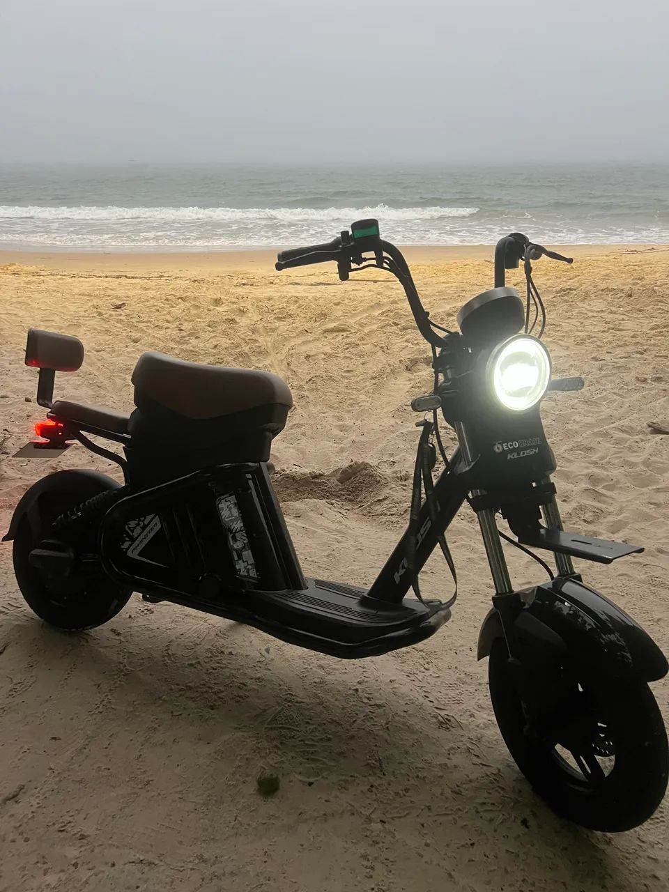  SCOOTER ELÉTRICA KLOSH PHANTOM 1000W - ESTADO DE NOVA!  - Foto 4