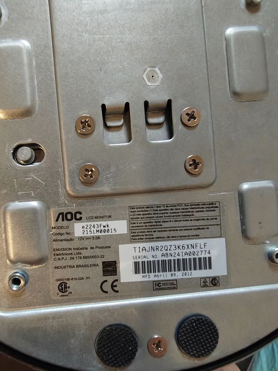 Monitor Aoc Full hd 60 hz - Foto 2