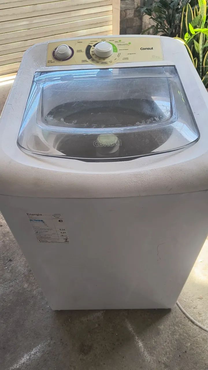 Máquina de lavar Consul 8kg 