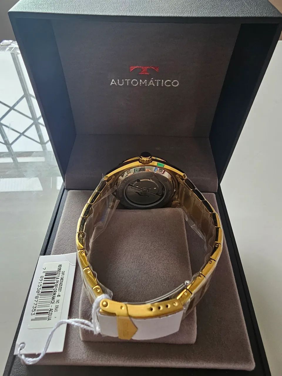Relógio Technos Aquadiver Automático Série Ouro - Foto 4