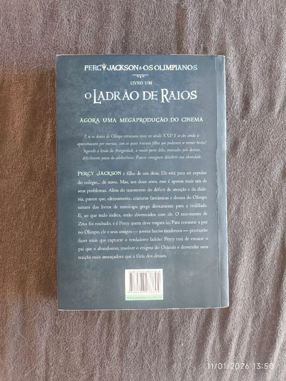 Percy Jackson e os olimpianos livro um o ladrão de raios - Foto 2