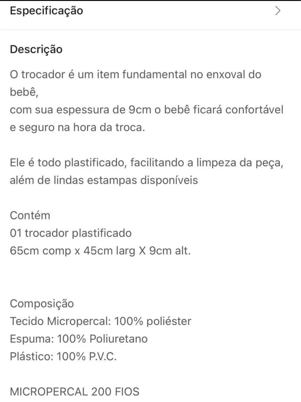 Trocador de cômoda  - Foto 2