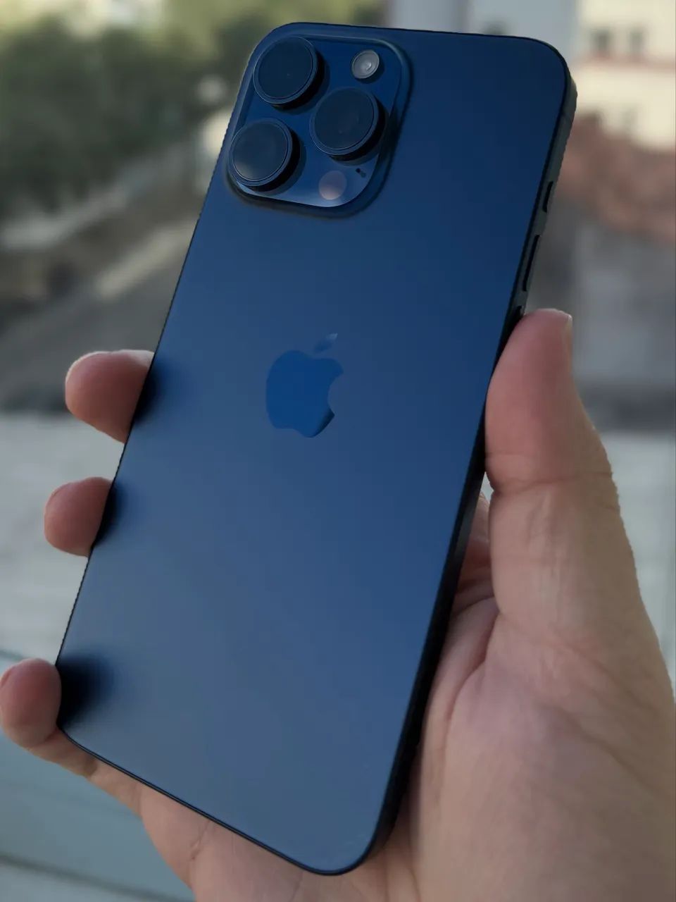 iPhone 15 Pro Max 256GB - Azul Titânio - Foto 5