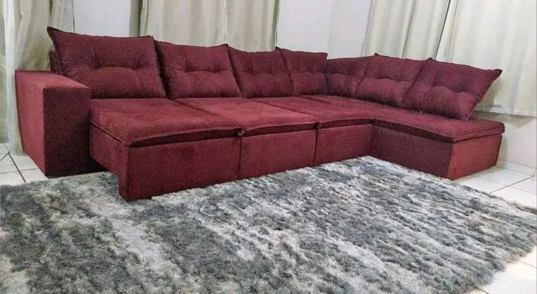 Super Oferta de Sofás de Canto Retrátil à partir de R$1.990,00 PAGA NA ENTREGA! * - Foto 4
