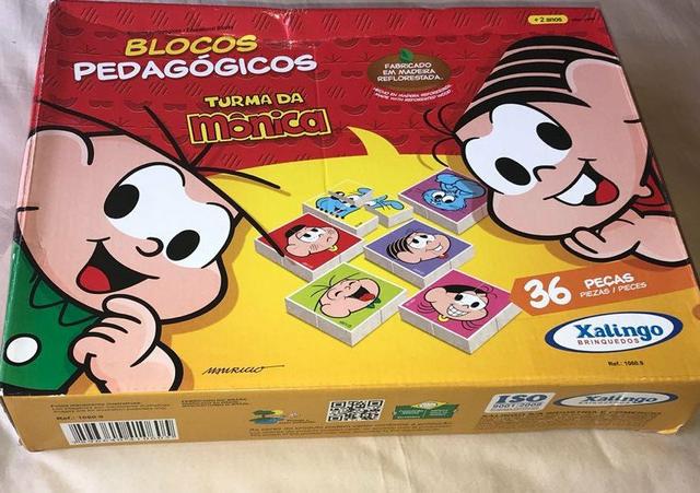 Blocos pedagógicos Turma da Mônica
