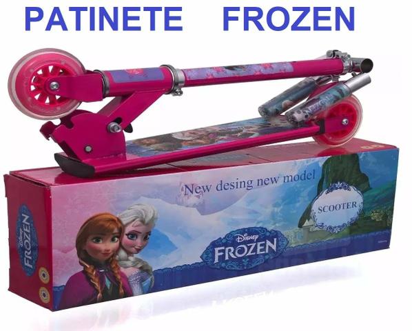Patinete Infantil 3 rodas ( Frozen,Barbie)