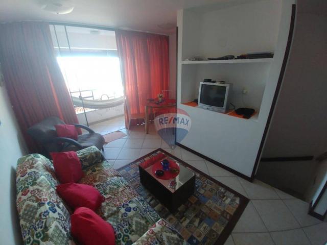 Flat estilo casa duplex com 2 dormitórios à venda, 57 m² por r$ 185.000 - ponta negra - na - Foto 8