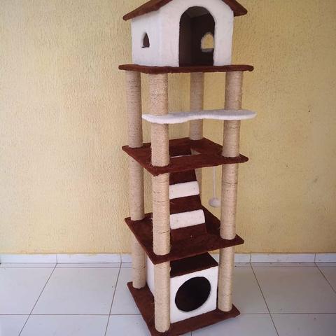 Casinha e arranhadores para gatos - Foto 2