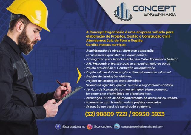 Concept Engenharia - Excelência em Engenharia Civil - Foto 2