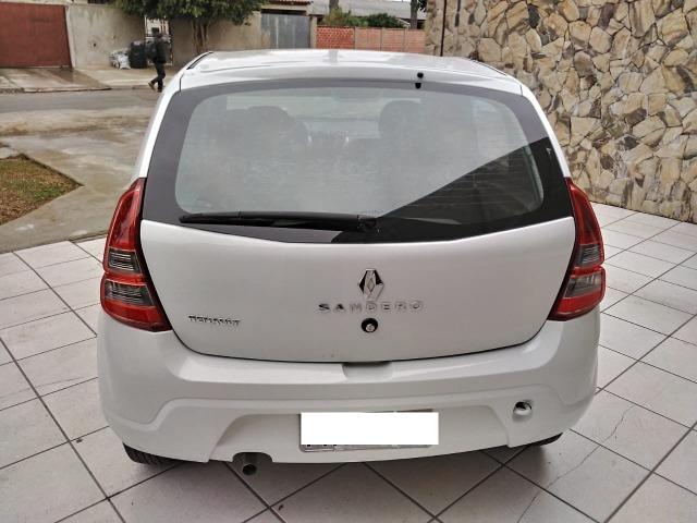 Sandero 2013 expression 1.0,impecável,90mkm,pneus novos,manual e chave copia - Foto 11