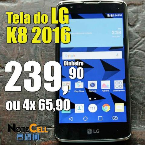 Tela do LG K8 2016