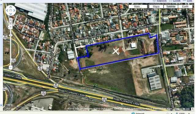 Terreno 37.000m2 em Curitiba bairro Pineirinho - Foto 2