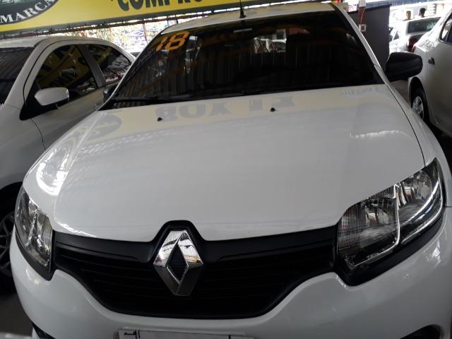 Black Friday*Somente no mês de Dezembro!!Sandero Authentique 1.0ano 2018 Branco*Completo - Foto 2