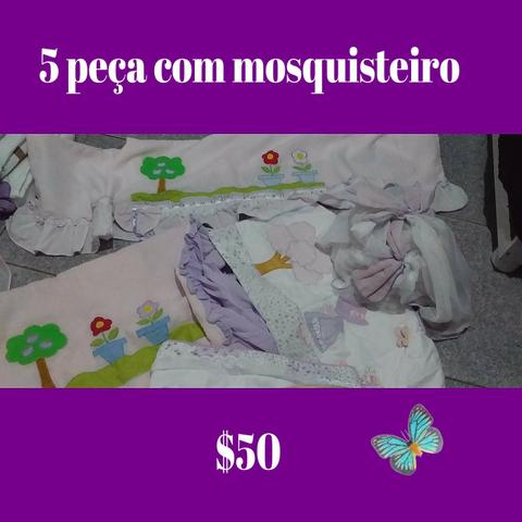 4 kit de berço vendo ou troco por fralda - Foto 4