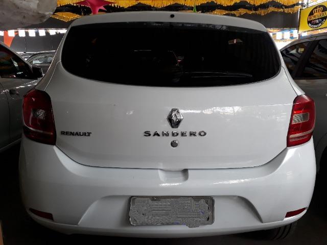 Black Friday*Somente no mês de Dezembro!!Sandero Authentique 1.0ano 2018 Branco*Completo - Foto 10