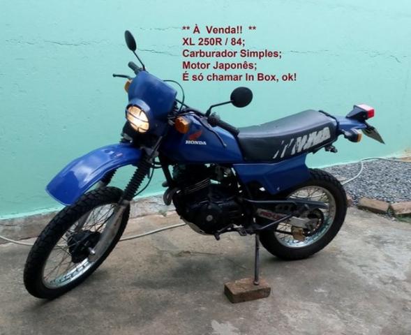 Honda XL 250R 1984 Imperdível! É Black Friday