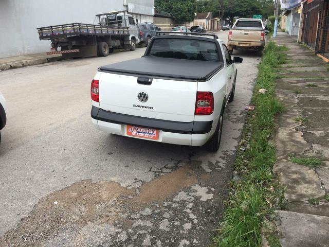 (SEM ENTRADA) Saveiro Trendline G6 CS 1.6 2015 Menos Ar - Foto 4