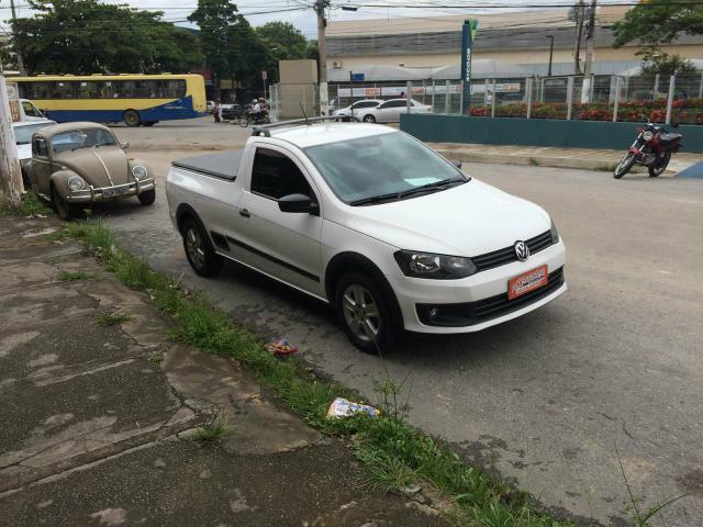 (SEM ENTRADA) Saveiro Trendline G6 CS 1.6 2015 Menos Ar - Foto 10