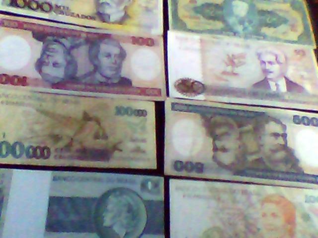 Moedas e notas