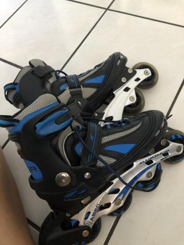 PATINS Oxer Abec7 usado - Foto 3