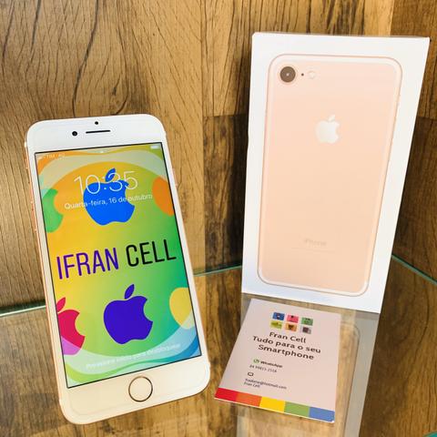 IPhone 7 128GB Rose. ACEITO CARTÃO