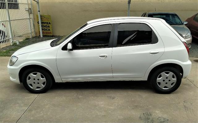 Celta LT 2014 Branco Completo + Airbag e Abs - Foto 3
