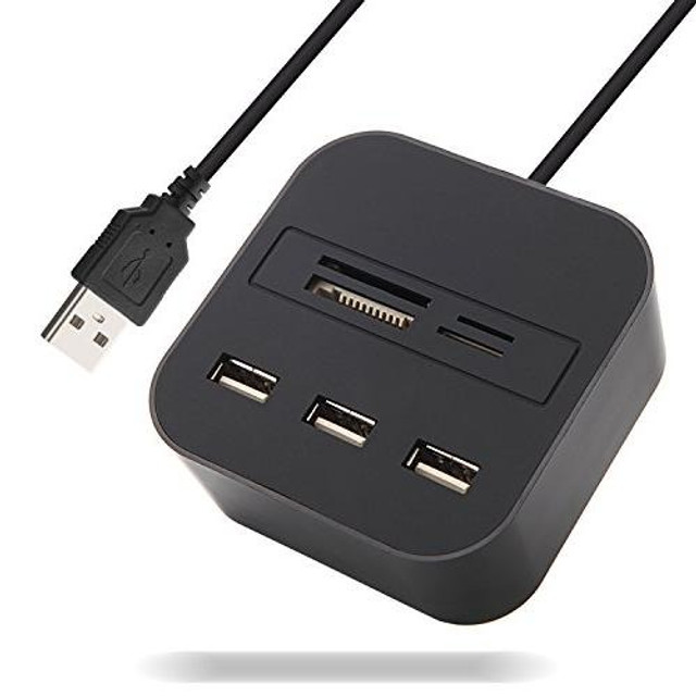 Leitor de Cartão USB de Alta Velocidade MS, M2, SD/MMC, Leitor de Cartão TF para PC - Foto 2