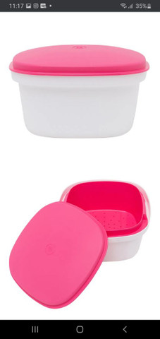 Tupperware multipla pink nunca usada/nova