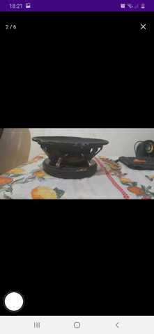 Fone 10 Pol 600w (negociavel) - Foto 2