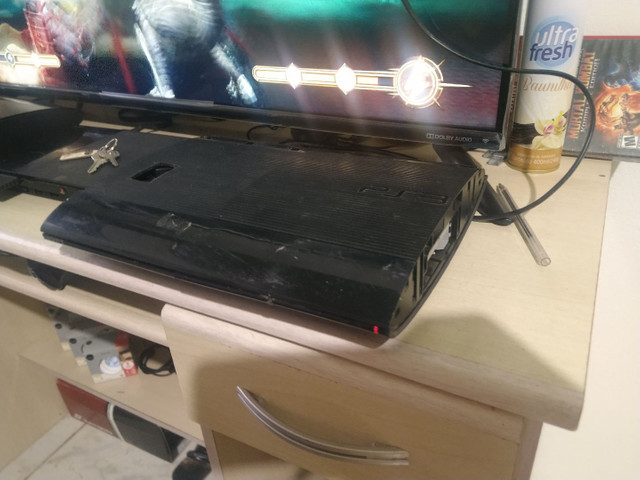 PS3 super slim para peças - Foto 5