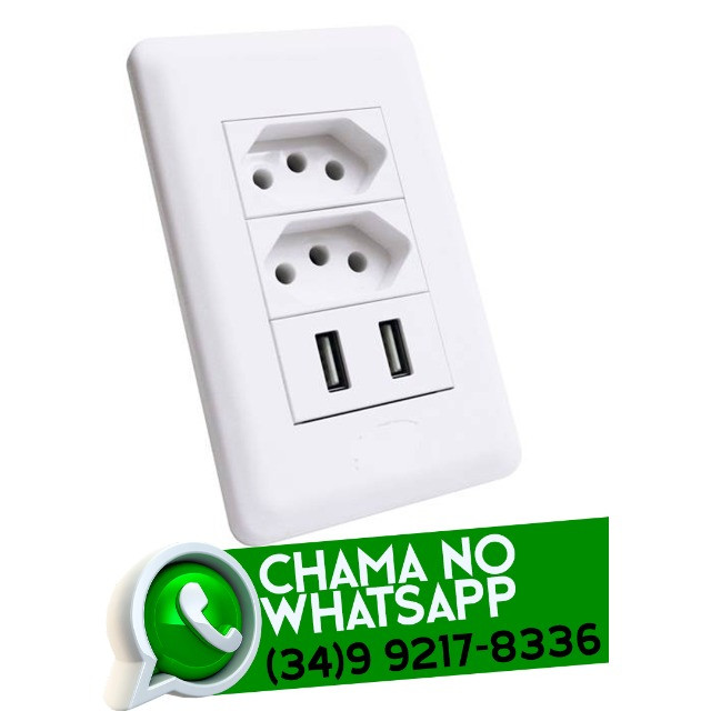 Entrega Grátis * Tomada USB Dupla * Chame no Whats