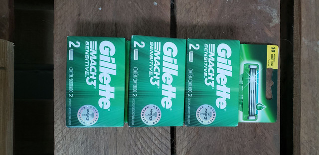 Recarga de Gillette mach 3