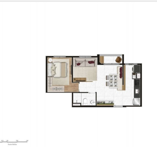 Apartamento no Tatuapé 42 m², e 44 m² - Foto 14