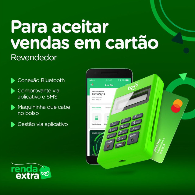 Vem Escolher Sua Máquininha se liga no Ton - Foto 2