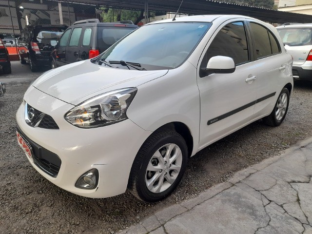 NISSAN / MARCH 1.6 SV 16V 2015 BRANCA