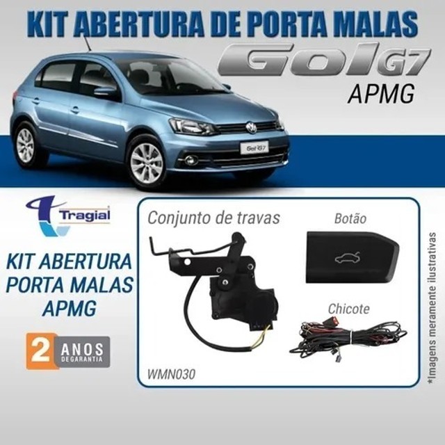 Trava Abertura Porta Malas Volkswagen Gol Voyage G7 G8 - Tragial