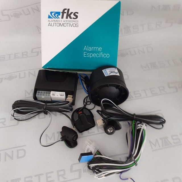 Alarme FKS. Com 1 controle. Para: Fiat Uno/Mobi/Toro/Cronos.  Garantia. Novo. Instalado.  - Foto 2