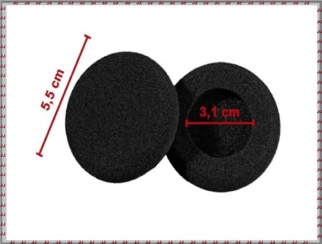 Esponja para headset headphone - Foto 3