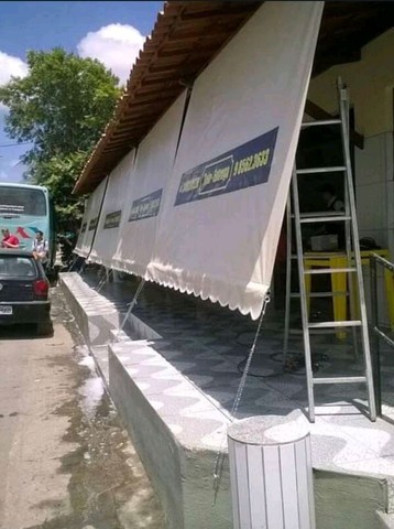Toldo Fixo Com Cortina  - Foto 6