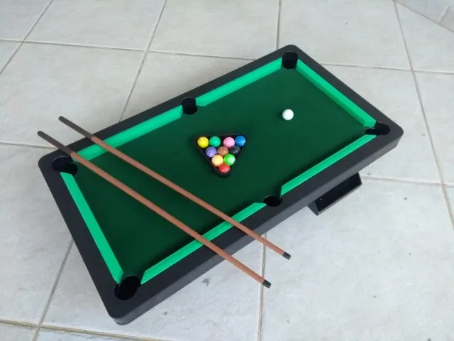 Mesa De Bilhar Snooker Infantil Sinuca Braskit Criança