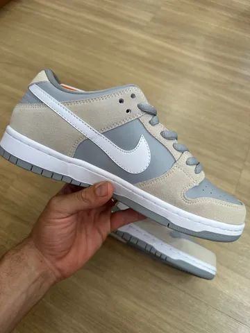 Nike sb dunk low summit white store wolf grey