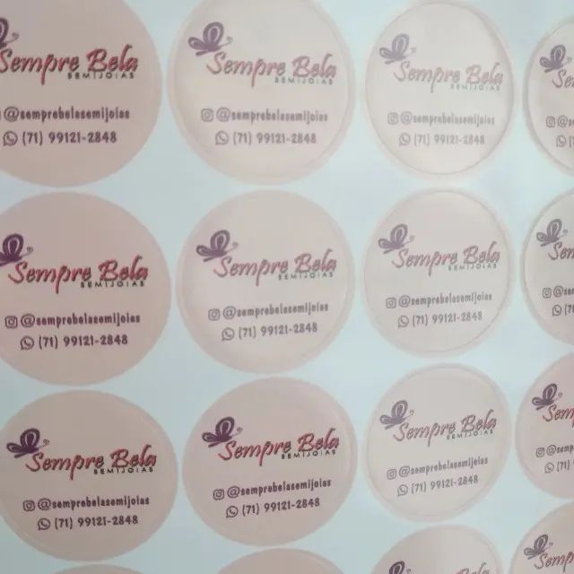 Adesivo Vinil , Rótulos , Etiquetas Adesivas , Adesivos - Foto 5