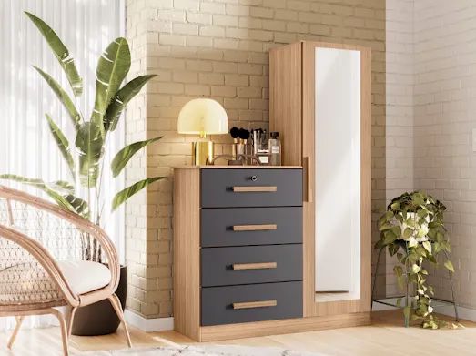 Quarto roupeiro cômoda com espelho  - Foto 4