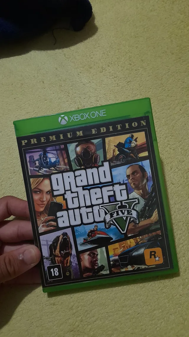 Jogo Gta V Xbox One , com Mapa., Eletrodoméstico Xbox One Usado 86001019