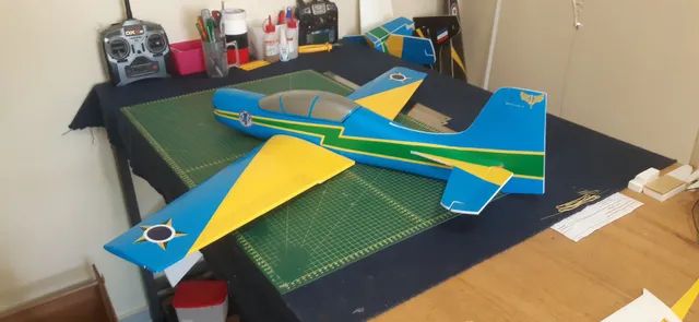 Aeromodelo Tucano - O Avião da Esquadrilha da Fumaça