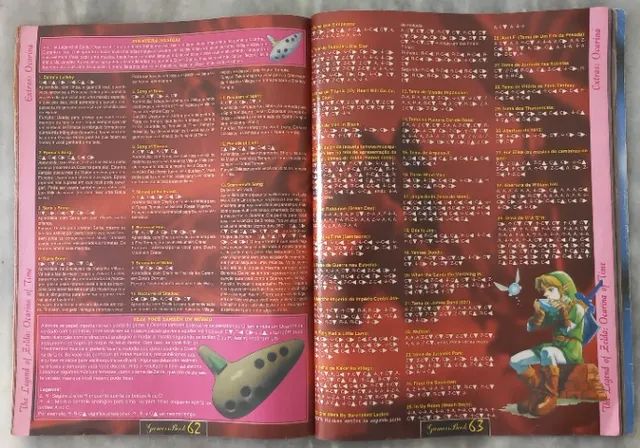 Livro Dos Segredos - The Legend of Zelda - Ocarina of Time (N64