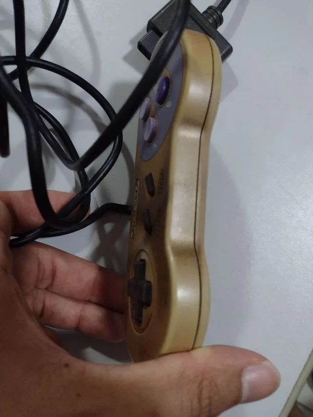 Controle Dourado Original Super Nintendo  - Foto 3