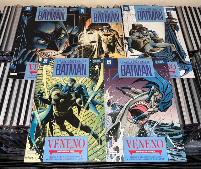 Batman veneno completa de 1992 editora abril completa  - Foto 2