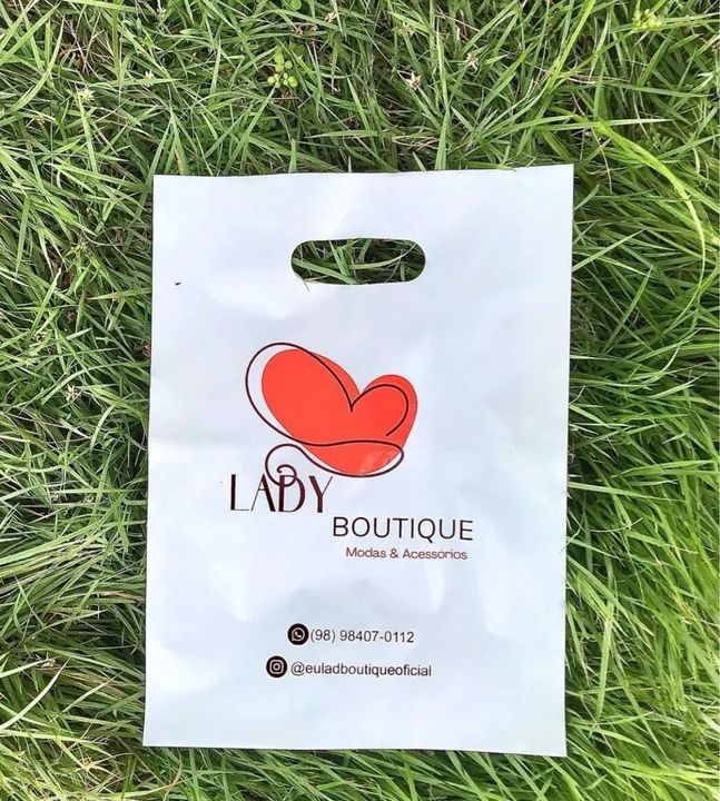 SACOLAS PLÁSTICAS PERSONALIZADAS  - Foto 3