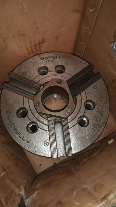 Placa Hidraulica 8 polegadas Torno CNC Samchully 7.500,00